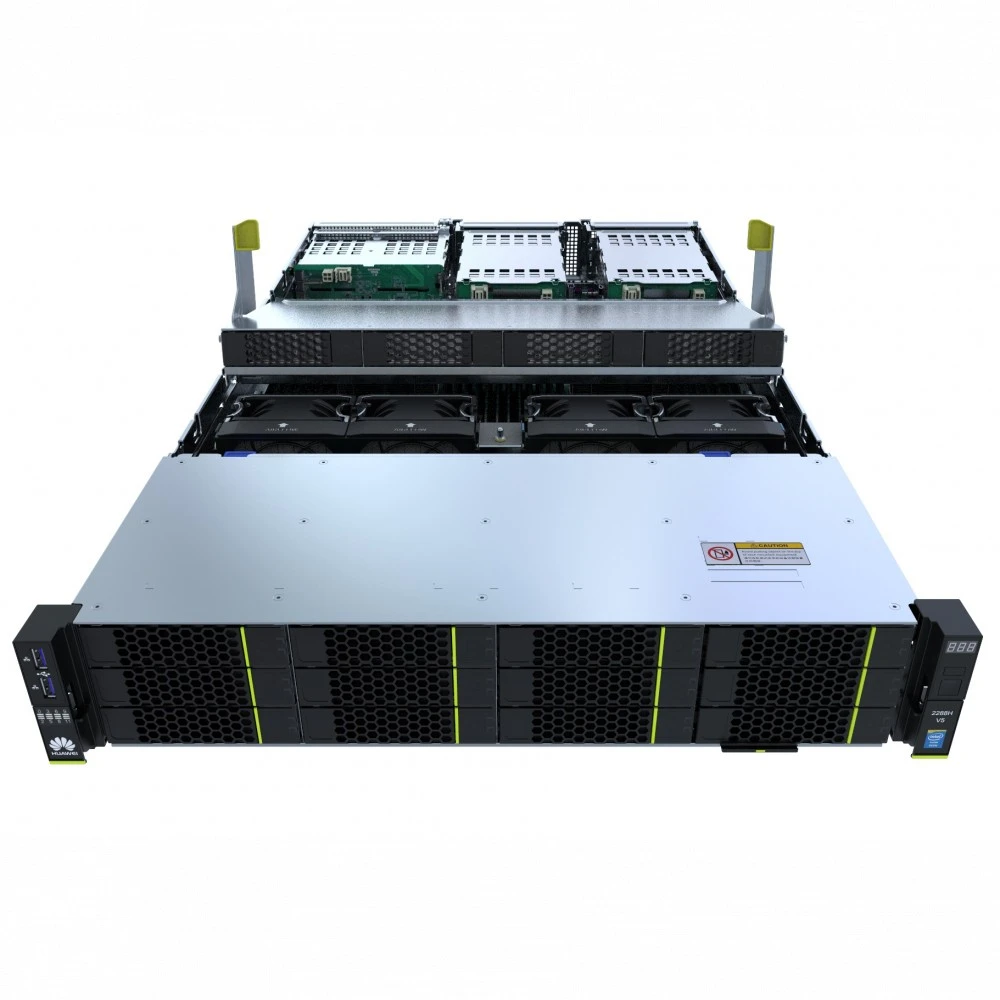 Сервер Huawei 2288H V5 02311XBL 2U Rack, Xeon Gold 5218, 2300 МГц, 16, 22, 8 x 64 ГБ, LFF 3.5", 6x 1.2 ТБ, 8x 12 ТБ