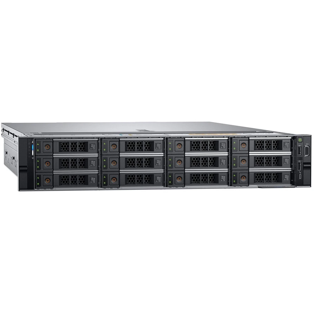 Сервер Dell PowerEdge R740XD 210-AKZR-161 2U Rack, Xeon Silver 4114, 2200 МГц, 10, 13.75, 2 x 32 ГБ, LFF 3.5"