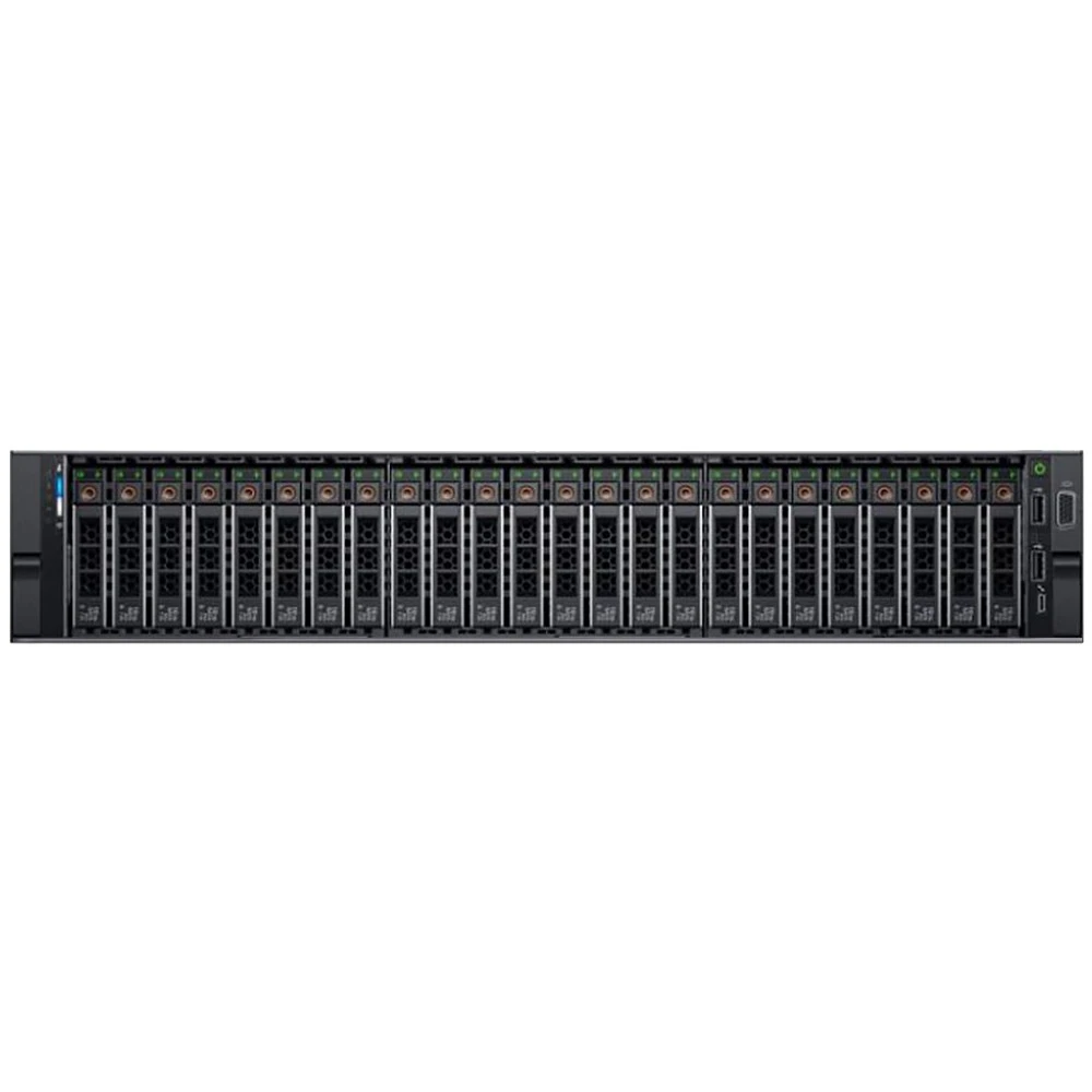 Сервер Dell PowerEdge R740XD 210-AKZR-399 2U Rack, Xeon Silver 4210R, 2400 МГц, 10, 13.75, 2 x 8 ГБ, SFF 2.5", 1x 960 ГБ