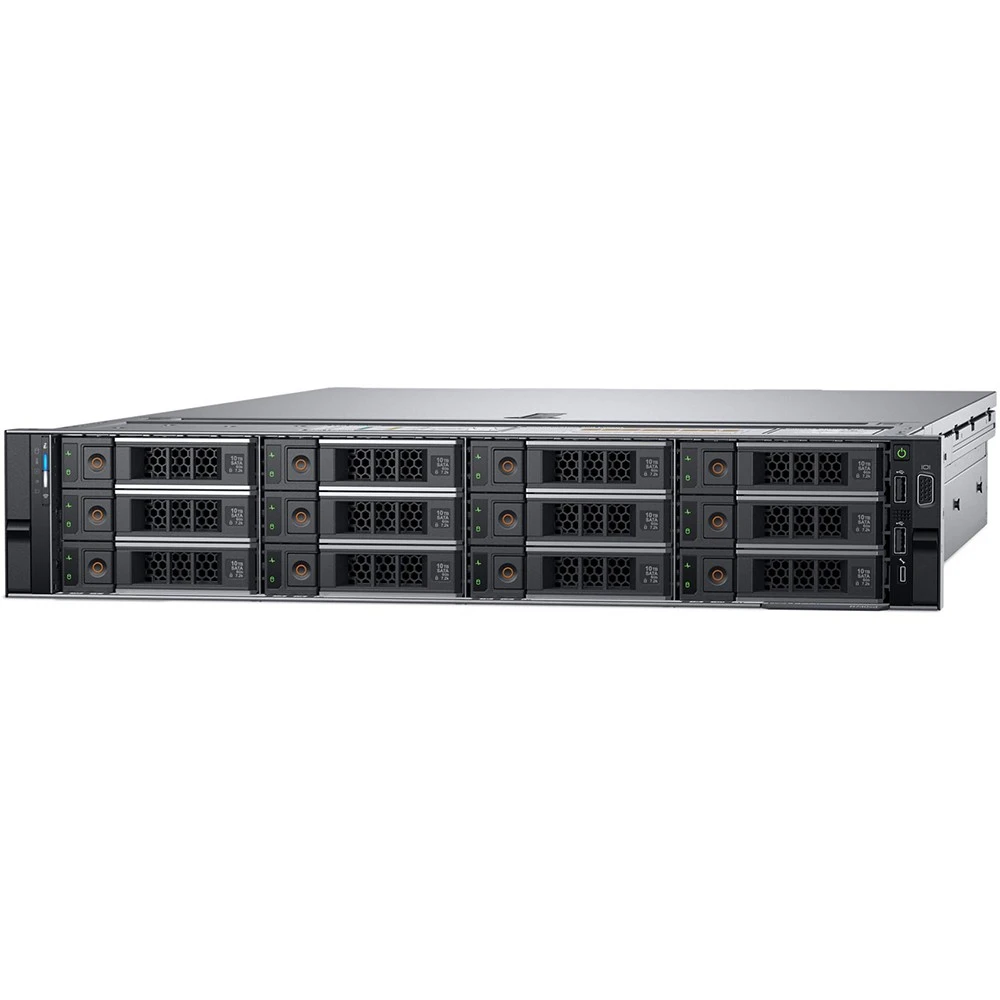 Сервер Dell PowerEdge R740XD 210-AKZR-0305 2U Rack, Xeon Silver 4114, 2200 МГц, 10, 13.75, 4 x 16 ГБ, LFF 3.5", 2x 1 ТБ