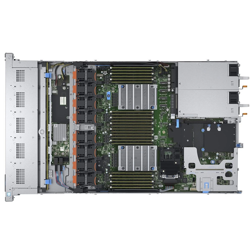 Сервер Dell PowerEdge R640 210-ALZE-293 1U Rack, Xeon Silver 4215R, 3200 МГц, 8, 11, 1 x 16 ГБ, SFF 2.5", 1x 960 ГБ, 1x 240 ГБ