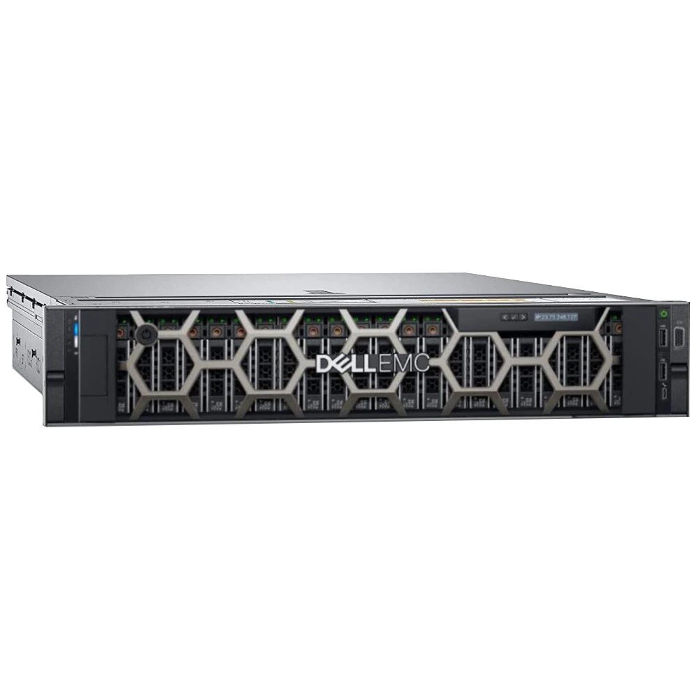 Сервер Dell PowerEdge R740XD 210-AKZR-395 2U Rack, Xeon Gold 5220, 2200 МГц, 18, 24.75, 2 x 16 ГБ, SFF 2.5", 1x 1.92 ТБ, 1x 960 ГБ, 1x 1 ТБ