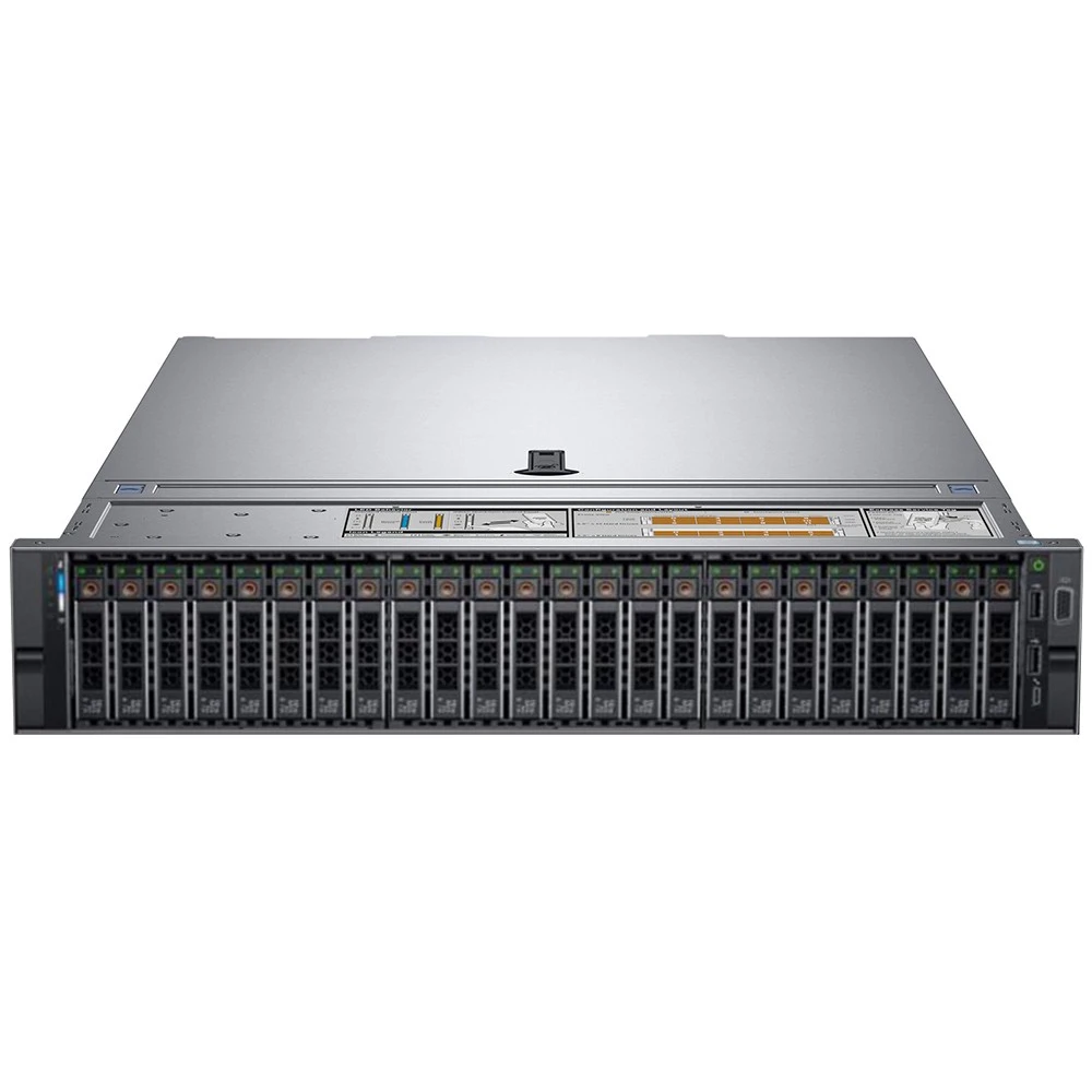 Сервер Dell PowerEdge R740XD 210-AKZR-395 2U Rack, Xeon Gold 5220, 2200 МГц, 18, 24.75, 2 x 16 ГБ, SFF 2.5", 1x 1.92 ТБ, 1x 960 ГБ, 1x 1 ТБ