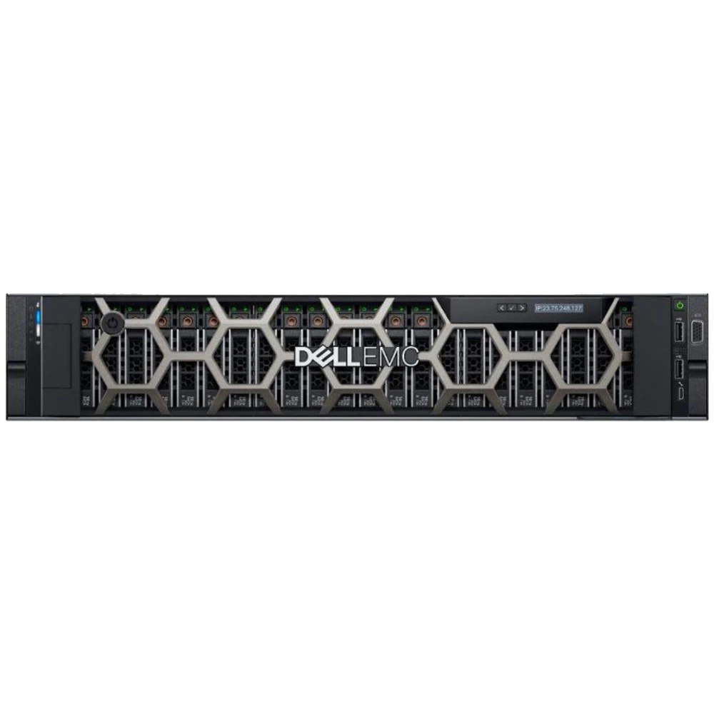 Сервер Dell PowerEdge R740XD 210-AKZR-395 2U Rack, Xeon Gold 5220, 2200 МГц, 18, 24.75, 2 x 16 ГБ, SFF 2.5", 1x 1.92 ТБ, 1x 960 ГБ, 1x 1 ТБ