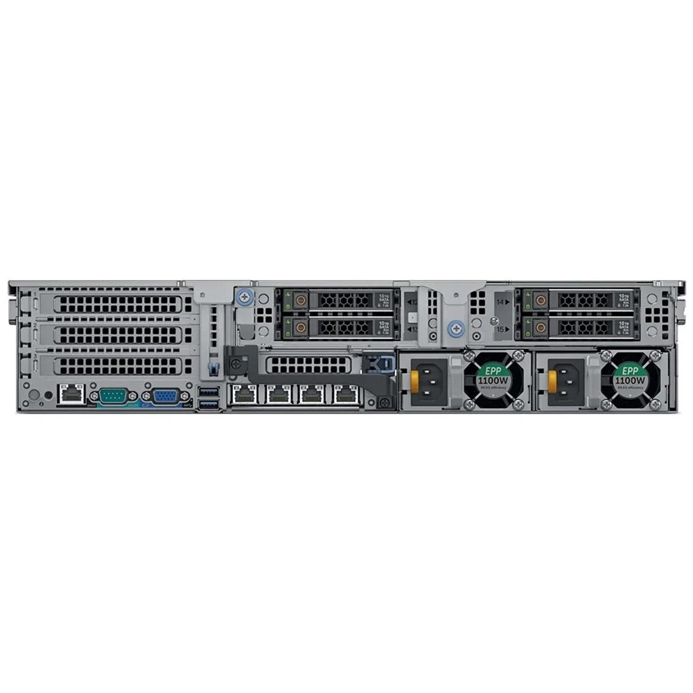 Сервер Dell PowerEdge R740XD 210-AKZR-395 2U Rack, Xeon Gold 5220, 2200 МГц, 18, 24.75, 2 x 16 ГБ, SFF 2.5", 1x 1.92 ТБ, 1x 960 ГБ, 1x 1 ТБ