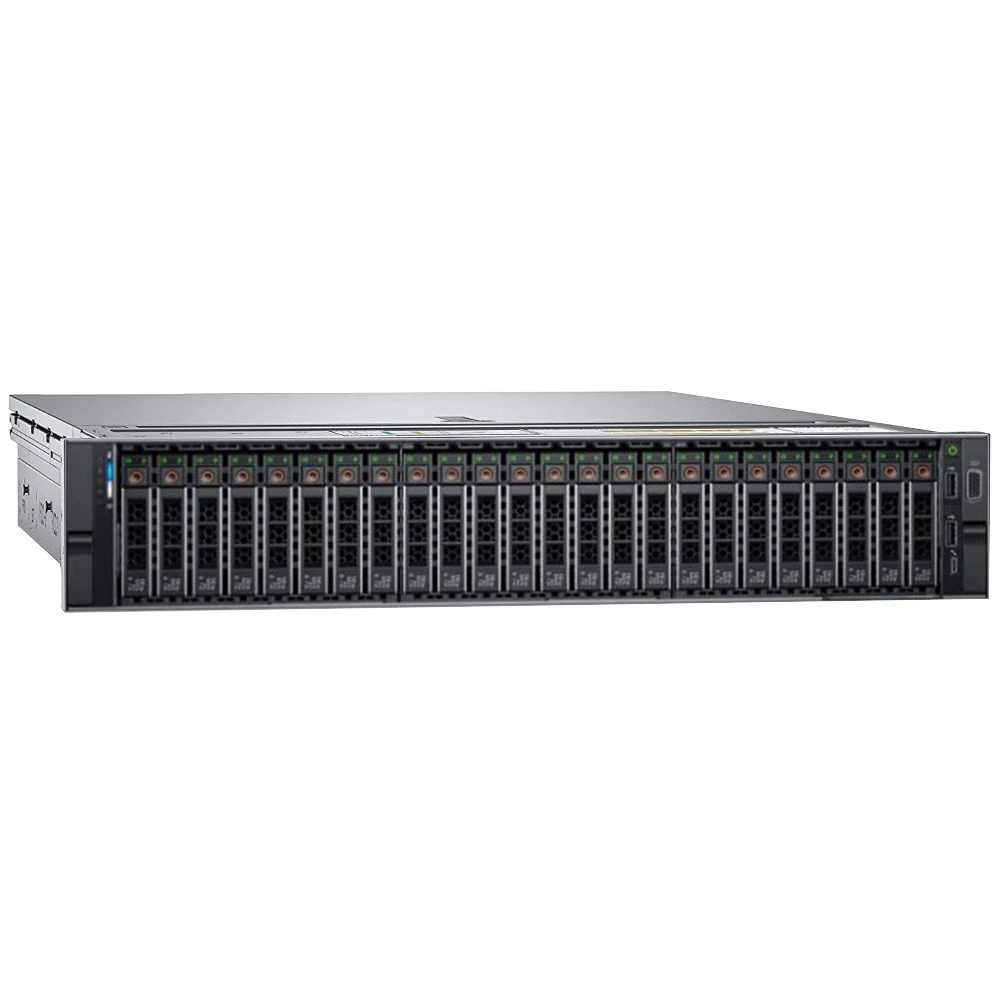 Сервер Dell PowerEdge R740XD 210-AKZR-395 2U Rack, Xeon Gold 5220, 2200 МГц, 18, 24.75, 2 x 16 ГБ, SFF 2.5", 1x 1.92 ТБ, 1x 960 ГБ, 1x 1 ТБ