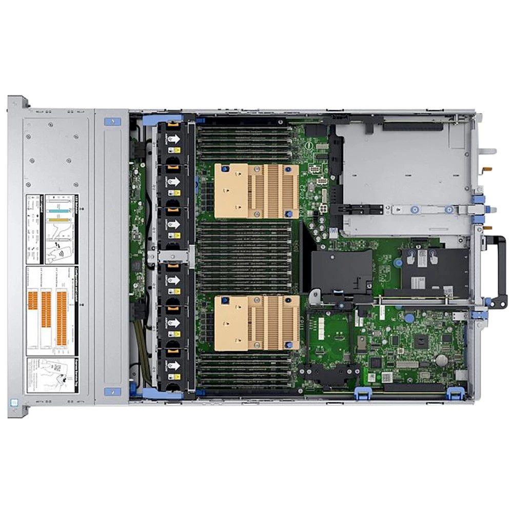 Сервер Dell PowerEdge R740 PER740RU3-30 2U Rack, Xeon Gold 6246R, 3400 МГц, 16, 35.75, 24 x 64 ГБ, SFF 2.5"