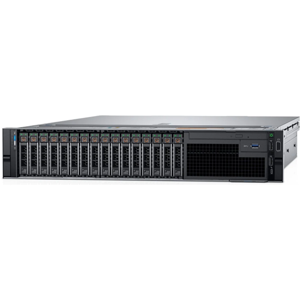 Сервер Dell PowerEdge R740 PER740RU3-30 2U Rack, Xeon Gold 6246R, 3400 МГц, 16, 35.75, 24 x 64 ГБ, SFF 2.5"