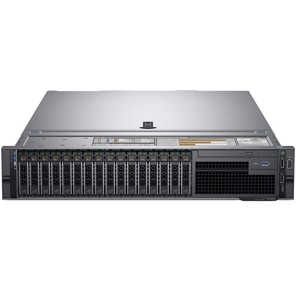 Сервер Dell PowerEdge R740 PER740RU2-21 2U Rack, Xeon Gold 6130, 2100 МГц, 16, 22, 12 x 32 ГБ, SFF 2.5"