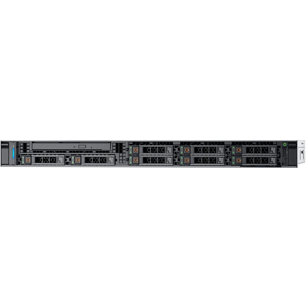 Сервер Dell PowerEdge R340 PER340CEEM02 1U Rack, Xeon E-2224, 3400 МГц, 4, 8, 1 x 16 ГБ, LFF 3.5", 1x 600 ГБ
