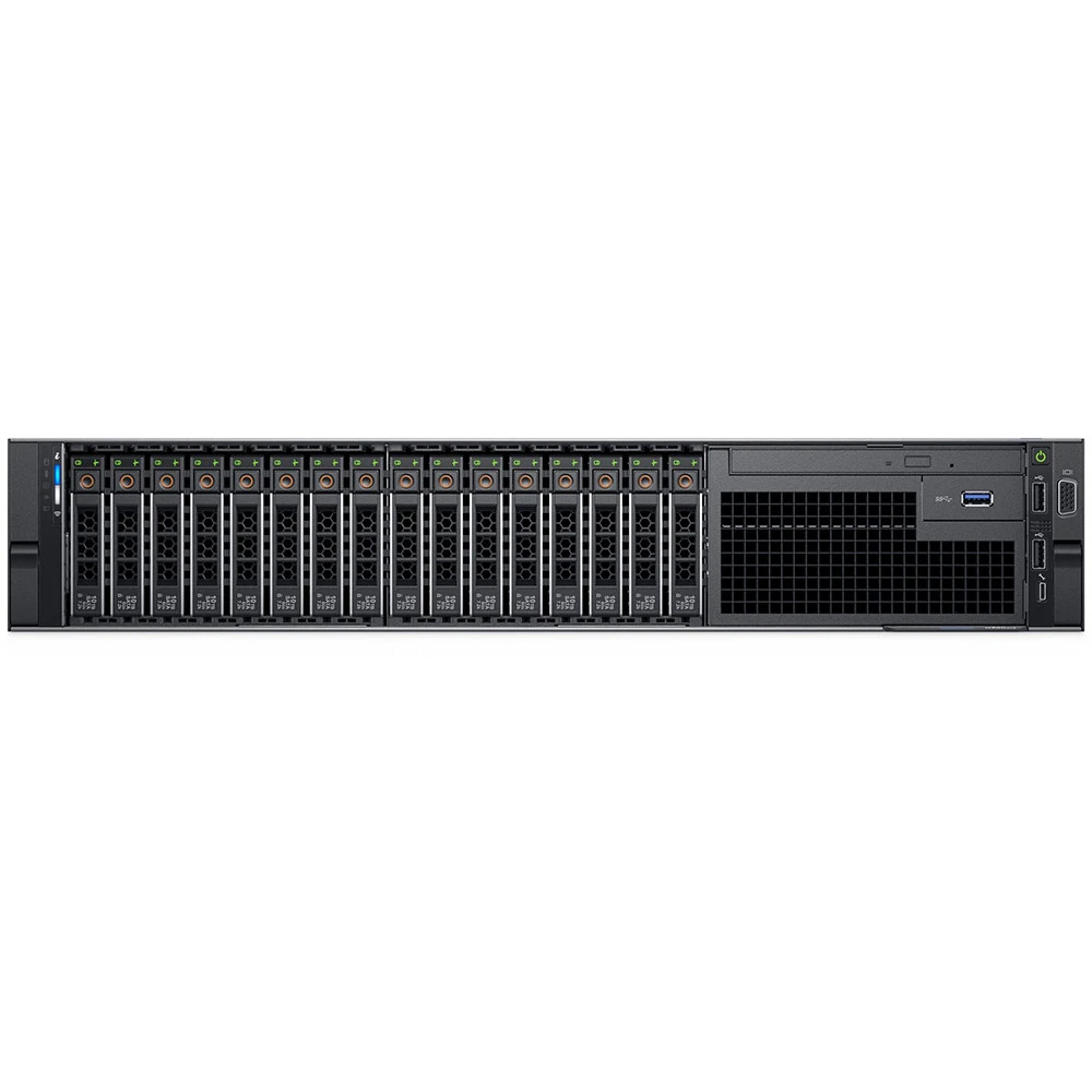 Сервер Dell PowerEdge R740 PER740RU2-30 2U Rack, Xeon Silver 4210R, 2400 МГц, 10, 13.75, 2 x 32 ГБ, SFF 2.5", 4x 1.2 ТБ