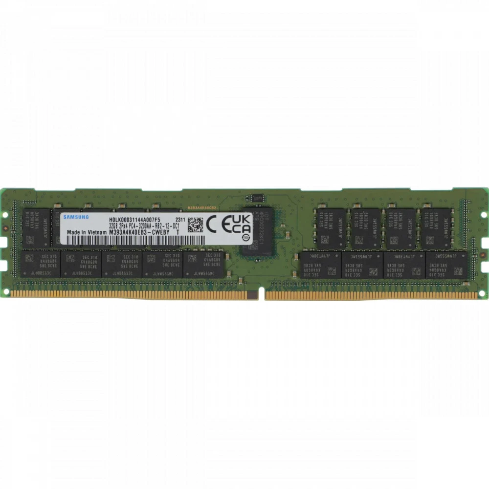 Серверная оперативная память ОЗУ Samsung M393A4K40EB3-CWEBQ 32 ГБ, DDR4