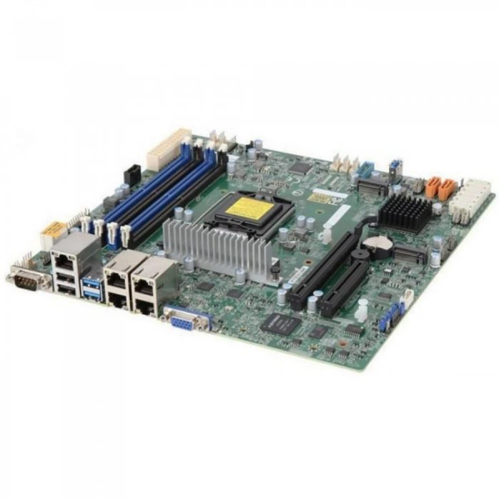 Серверная материнская плата Supermicro mainboard server X11SCH-F MBD-X11SCH-F-B