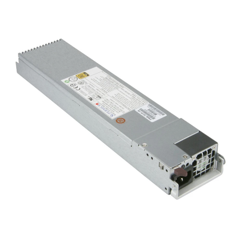 Серверный блок питания Supermicro PWS-721P-1R 1U, 720 Вт