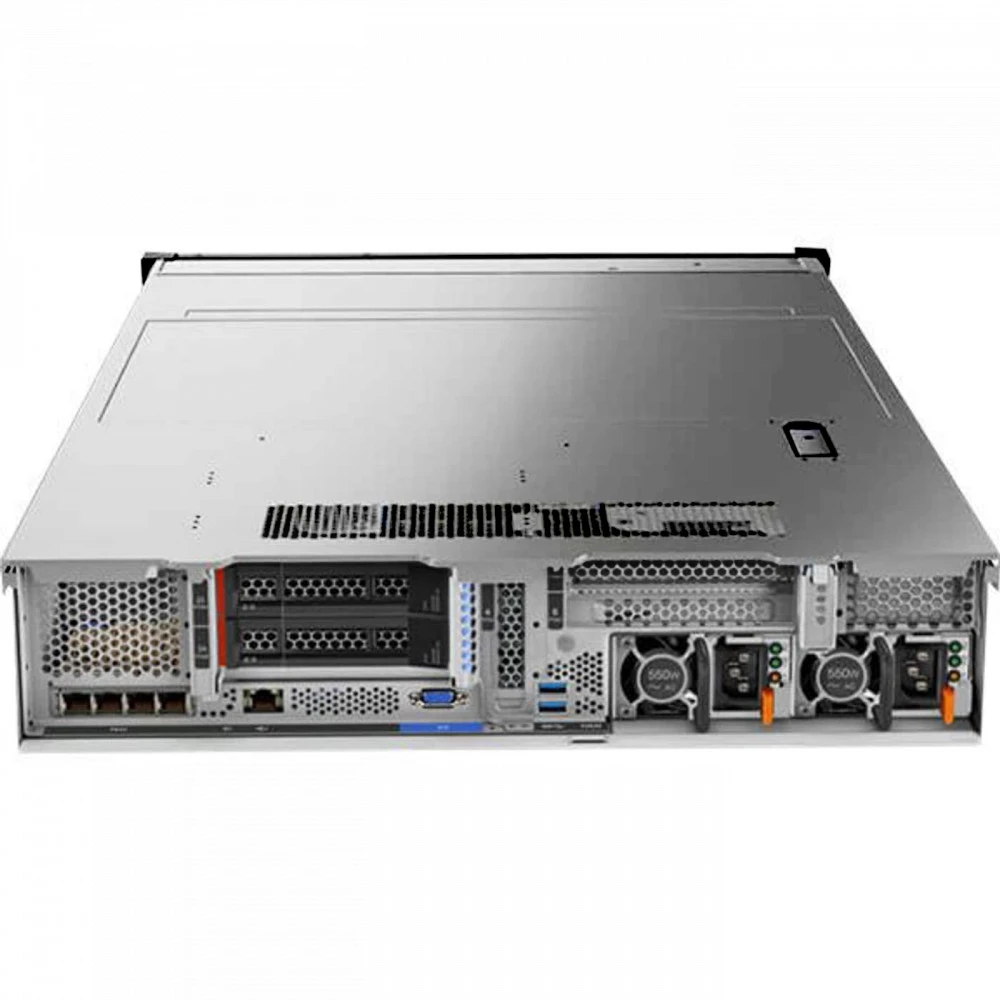 Сервер Lenovo ThinkSystem TCH SR650 7X06A0K4EA.. 2U Rack, Xeon Silver 4215R, 3200 МГц, 8, 11, 2 x 32 ГБ, SFF 2.5", 2x 900 ГБ