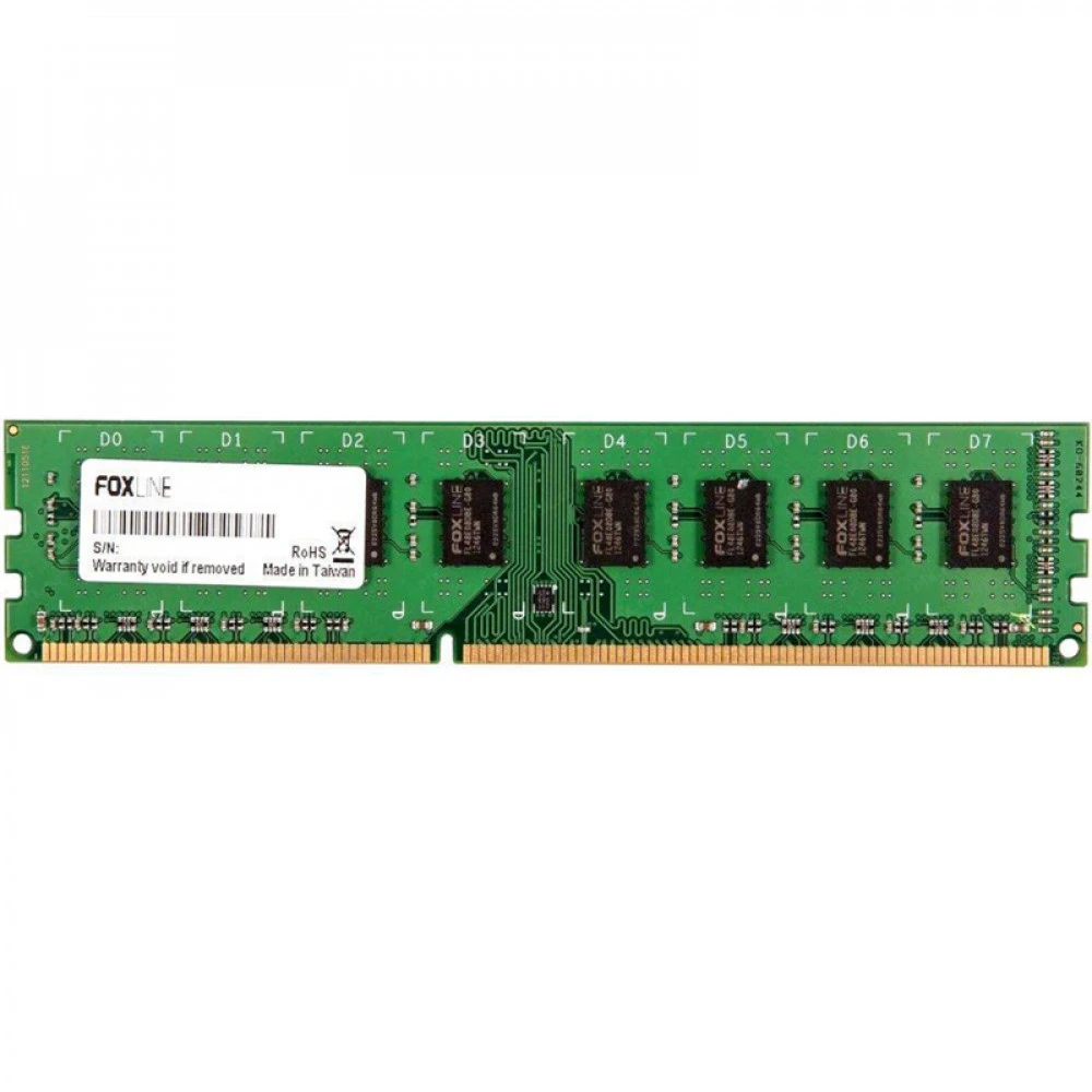 Серверная оперативная память ОЗУ Foxline DDR4 ECC CL22 FL3200D4EU22-16G 16 ГБ, DDR4