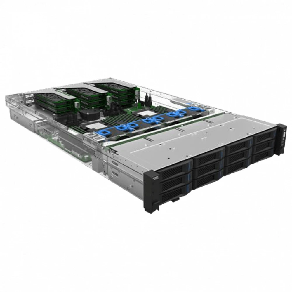 Сервер Inspur NF5280M5 NF5280M5_ST_3 2U Rack, Xeon Bronze 3206R, 1900 МГц, 8, 11, 6 x 16ГБ, LFF 3.5", 2x 12 ТБ, 2x 960 ГБ
