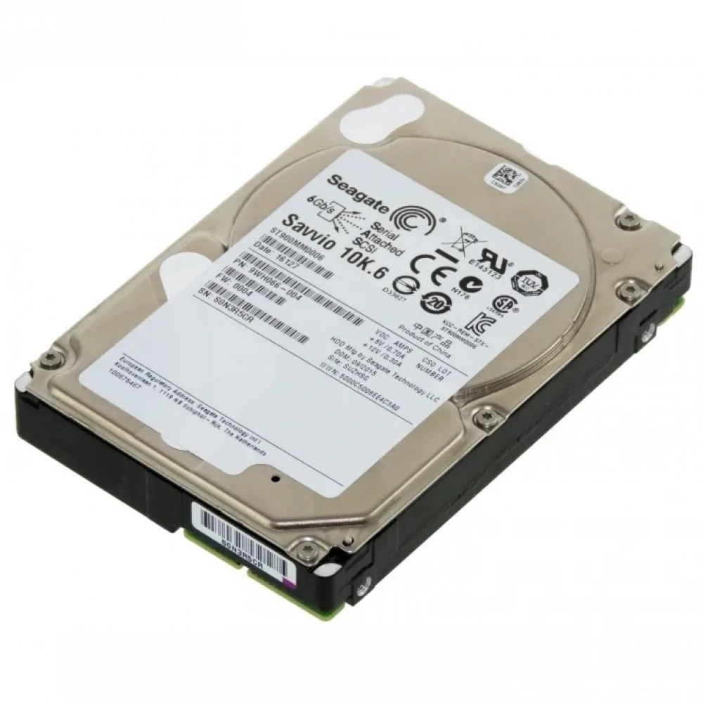 Серверный жесткий диск Seagate Savvio ST900MM0006 HDD, 2,5 SFF, 900 ГБ, SAS