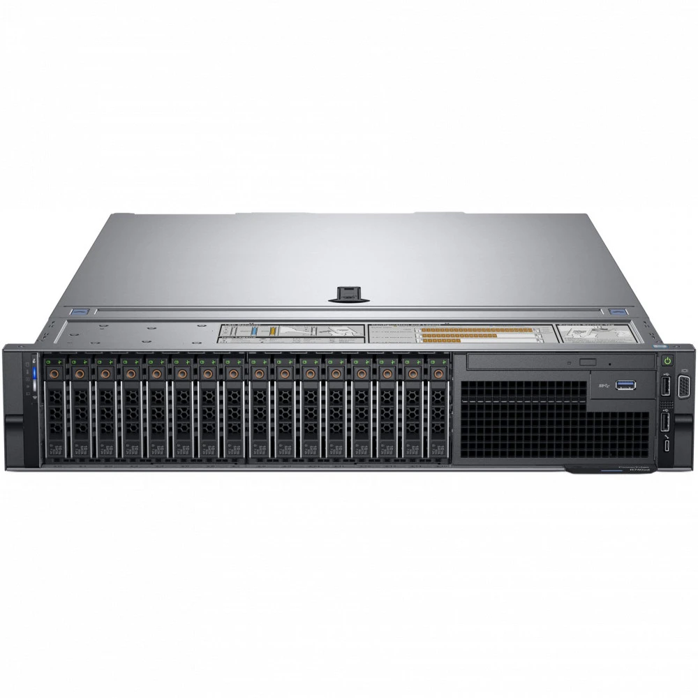 Сервер Dell PowerEdge R740 PER740RU3-54 2U Rack, Xeon Gold 5217, 3000 МГц, 8, 11, 2 x 64 ГБ, SFF 2.5", 2x 1.92 ТБ