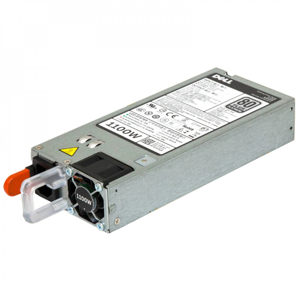 Серверный блок питания Dell for R650 / R750 / R650XS / R750XS 450-AKKSt 1U, 1100 Вт
