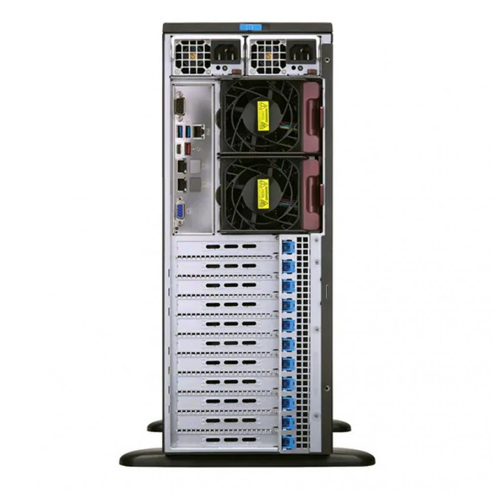 Сервер Supermicro SYS-740GP-TNRT_ Tower, Xeon Silver 4310, 2100 МГц, 12, 18, 2 x 32 ГБ, LFF 3.5", 1x 480 ГБ