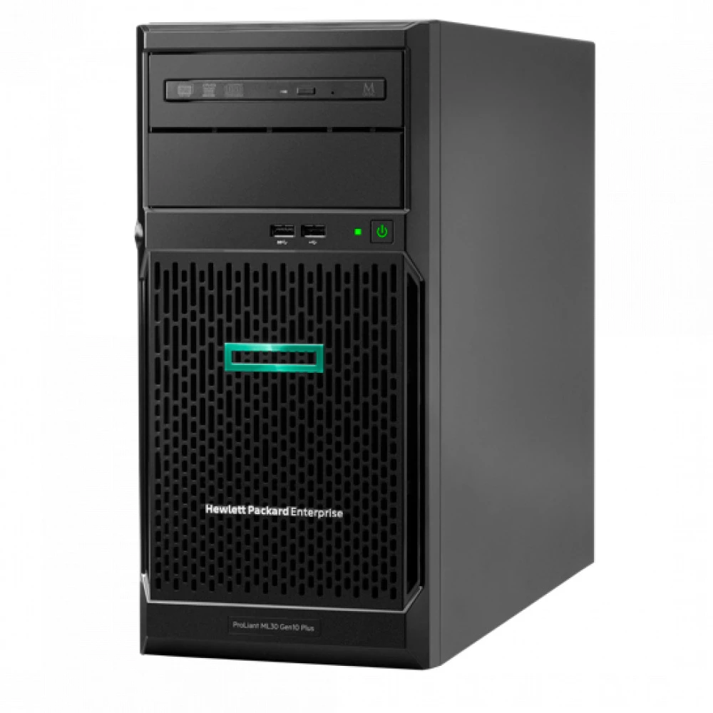 Сервер HPE Enterprise ML30 Gen10 Plus P44718-421 Tower, Xeon E-2314, 2800 МГц, 4, 8, 1 x 16 ГБ, LFF 3.5"