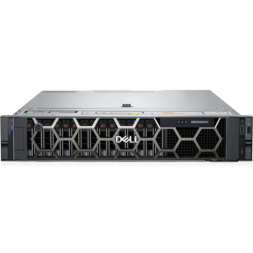 Сервер Dell PowerEdge R750xs 210-AZYQ 2U Rack, Xeon Silver 4314, 2400 МГц, 16, 24, 1 x 16 ГБ, SFF 2.5", 1x 2.4 ТБ