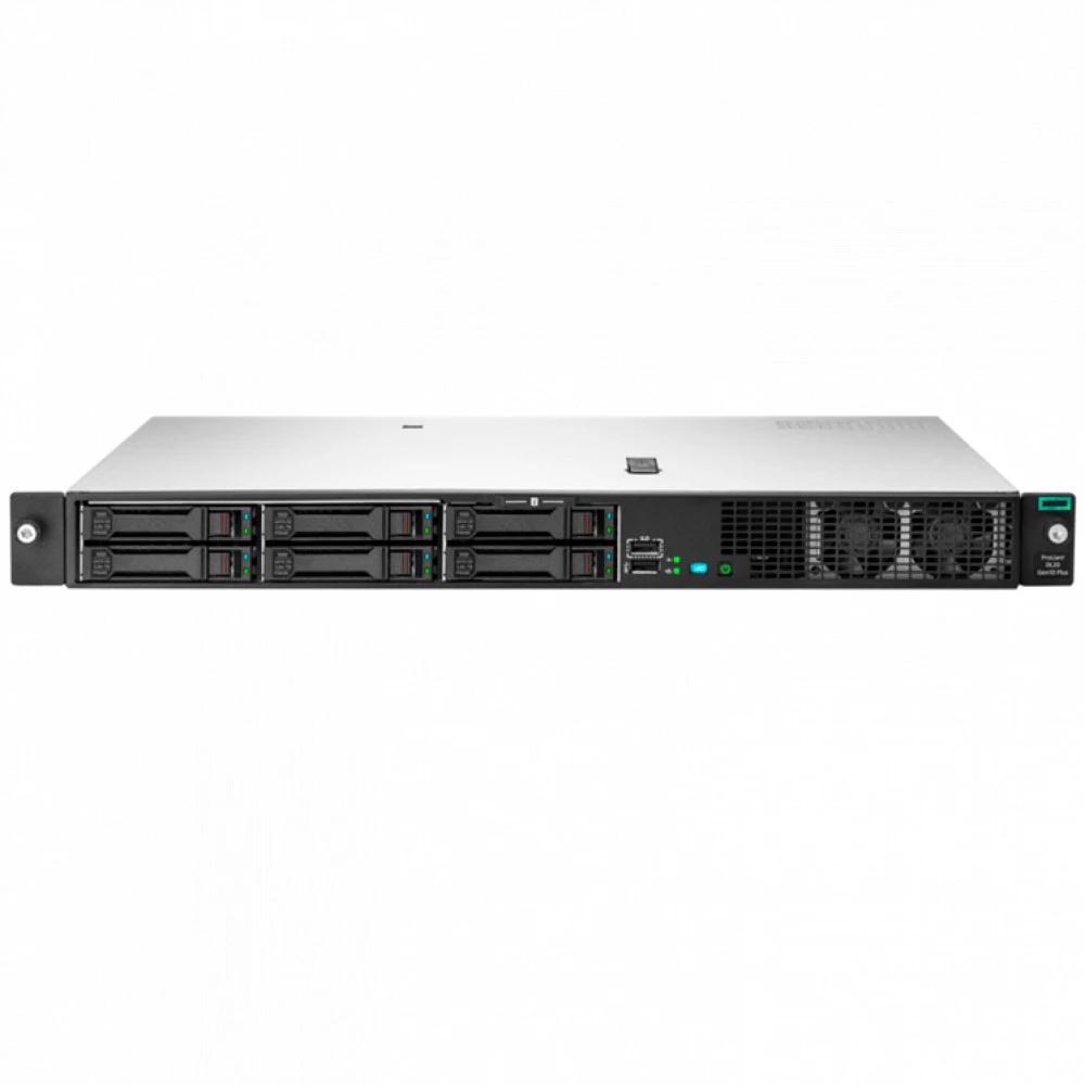 Сервер HPE DL20 Gen10 Plus P44115-421 1U Rack, Xeon E-2336, 2900 МГц, 6, 12, 1 x 16 ГБ, SFF 2.5"