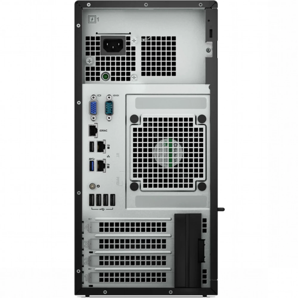 Сервер Dell PowerEdge T150 Server 210-BBSX. Tower, Xeon E-2324G, 3100 МГц, 4, 8, 1 x 16 ГБ, LFF 3.5", 1x 480 ГБ