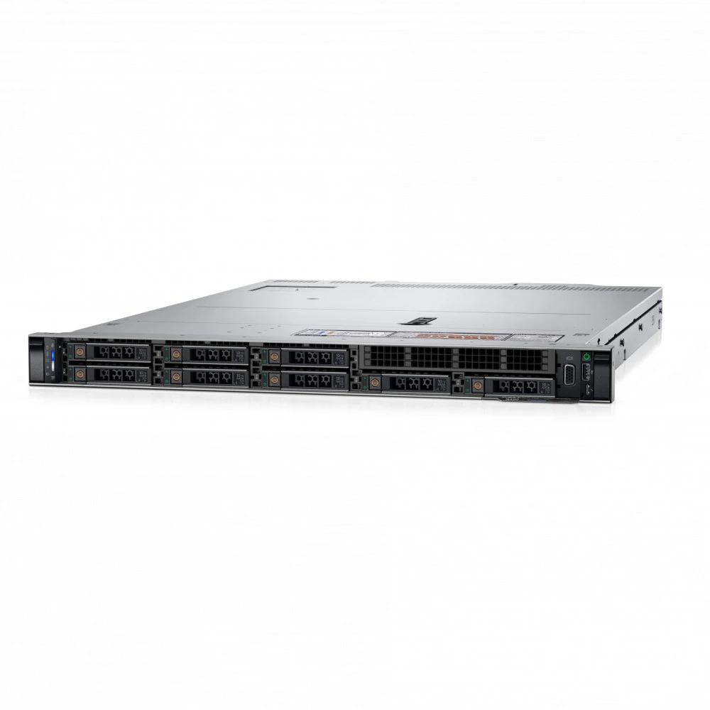 Сервер Dell PowerEdge R450 210-AZDS_ (273919711) 1U Rack, Xeon Silver 4309Y, 2800 МГц, 8, 12, 1 x 32 ГБ, SFF 2.5", 1x 2.4 ТБ