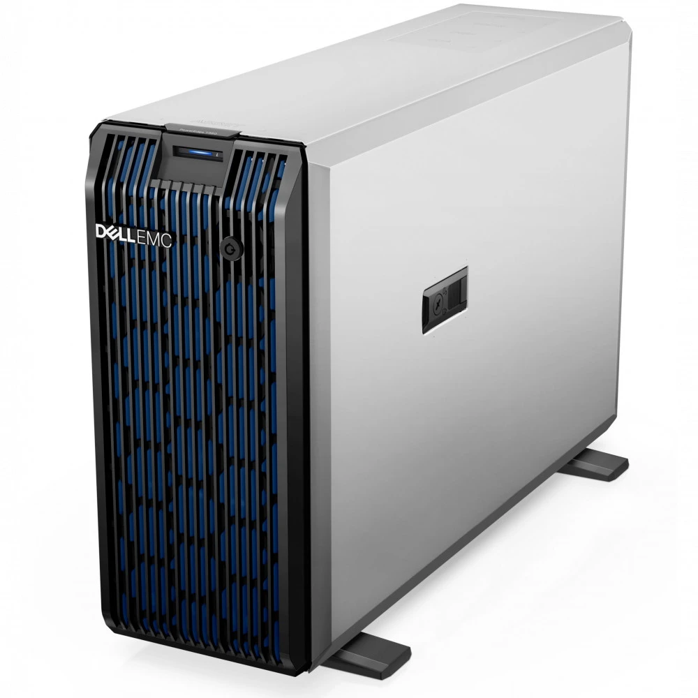 Сервер Dell PowerEdge T350 Server 210-BBSR. Tower, Xeon E-2324G, 3100 МГц, 4, 8, 1 x 16 ГБ, LFF 3.5", 1x 480 ГБ
