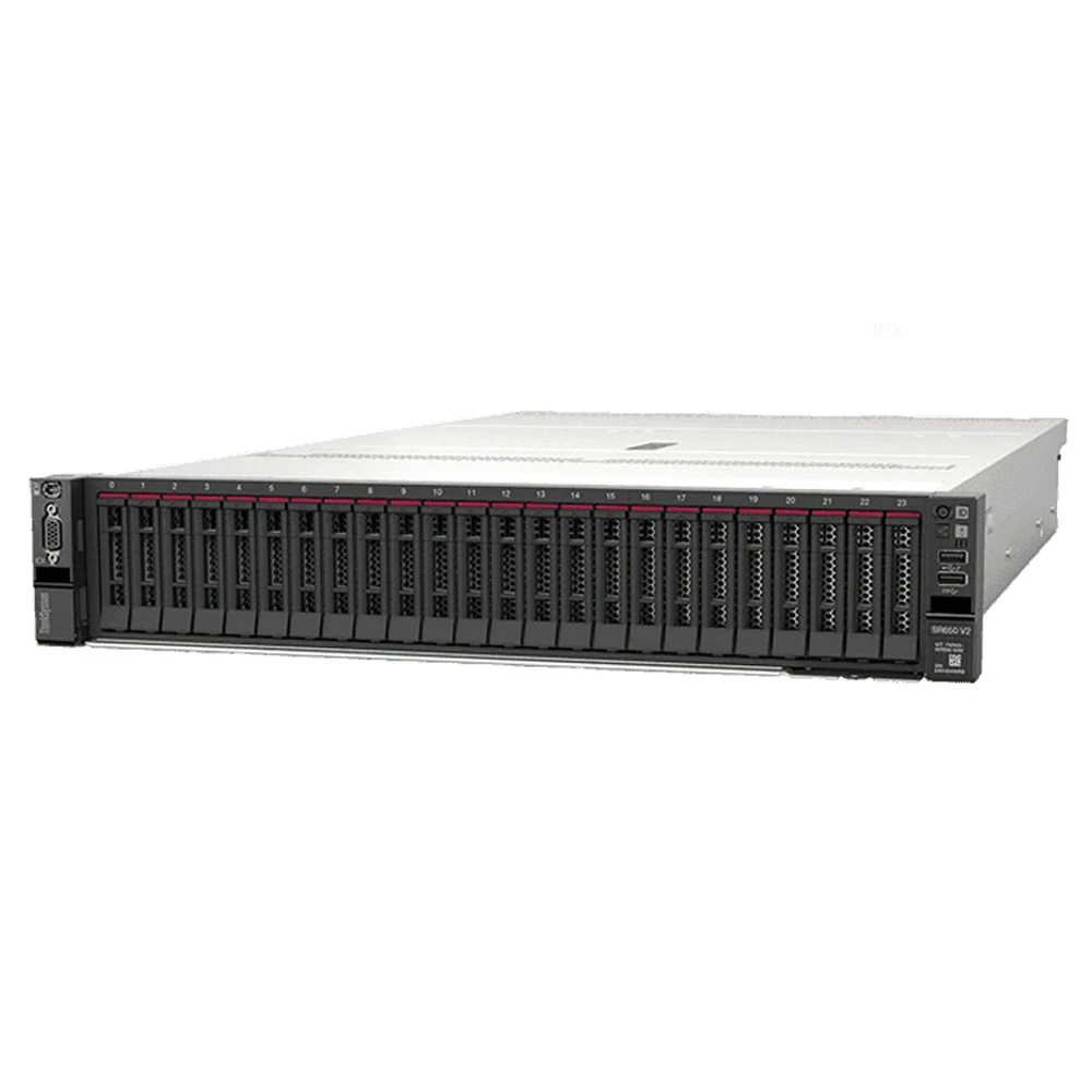Сервер Lenovo SR650 V2 7Z73TA8100 2U Rack, Xeon Silver 4314, 2400 МГц, 16, 24, 1 x 32 ГБ, SFF 2.5"