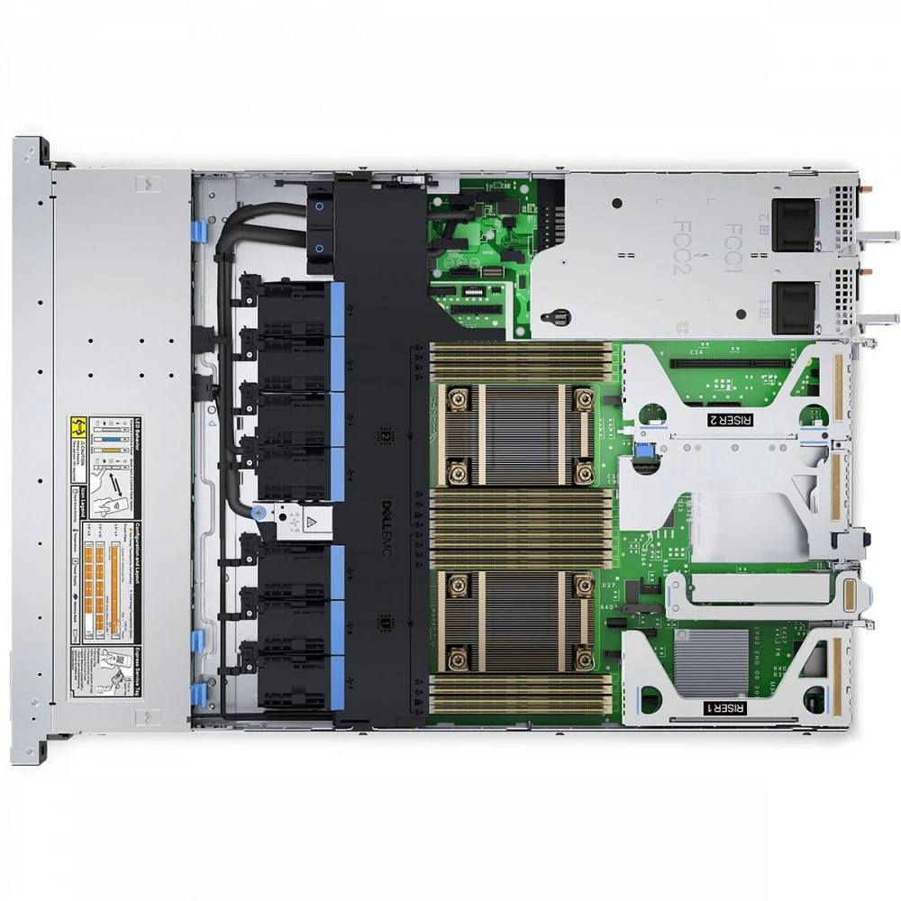 Сервер Dell PE R650xs 210-AZKL-21 1U Rack, Xeon Silver 4310, 2100 МГц, 12, 18, 1 x 32 ГБ, SFF 2.5", 1x 2.4 ТБ