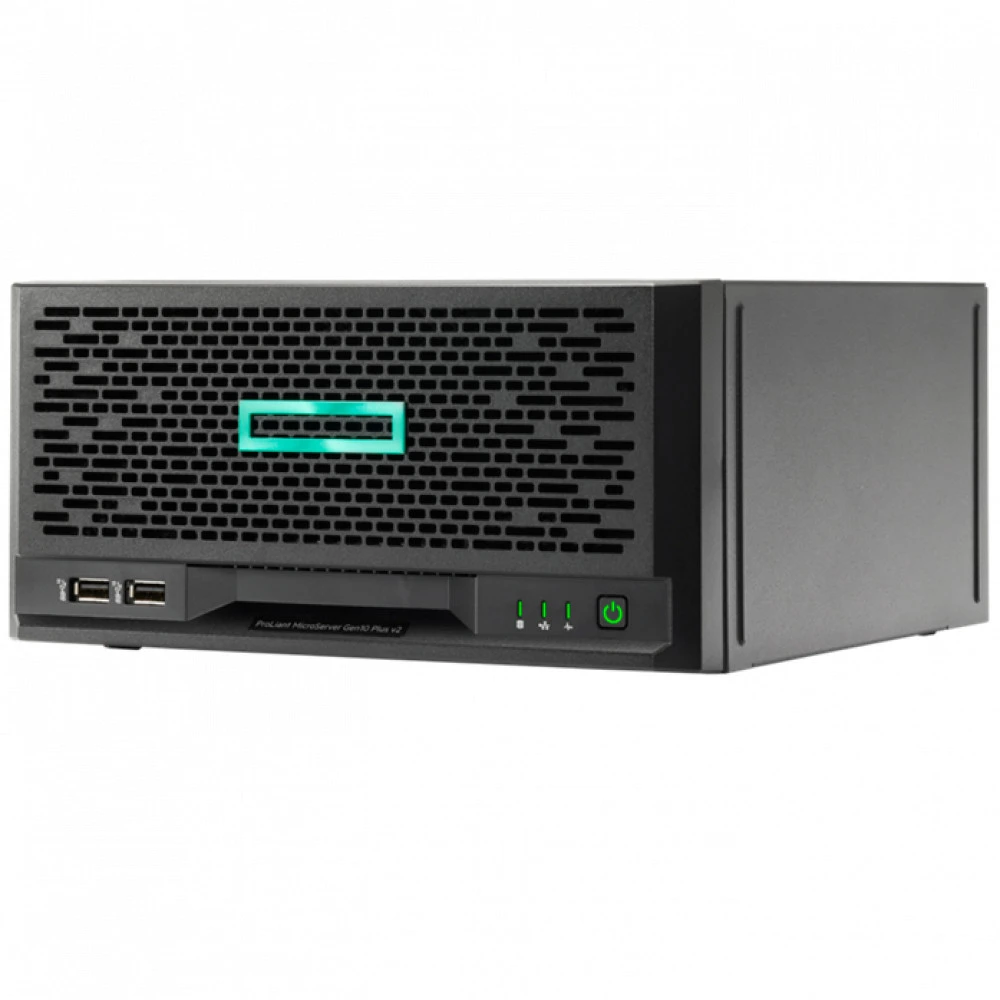 Сервер HPE ProLiant MicroServer Gen10 Plus v2 P54649-421 Ultra Microtower, Xeon E-2314, 2800 МГц, 4, 8, 1 x 16 ГБ, LFF 3.5"