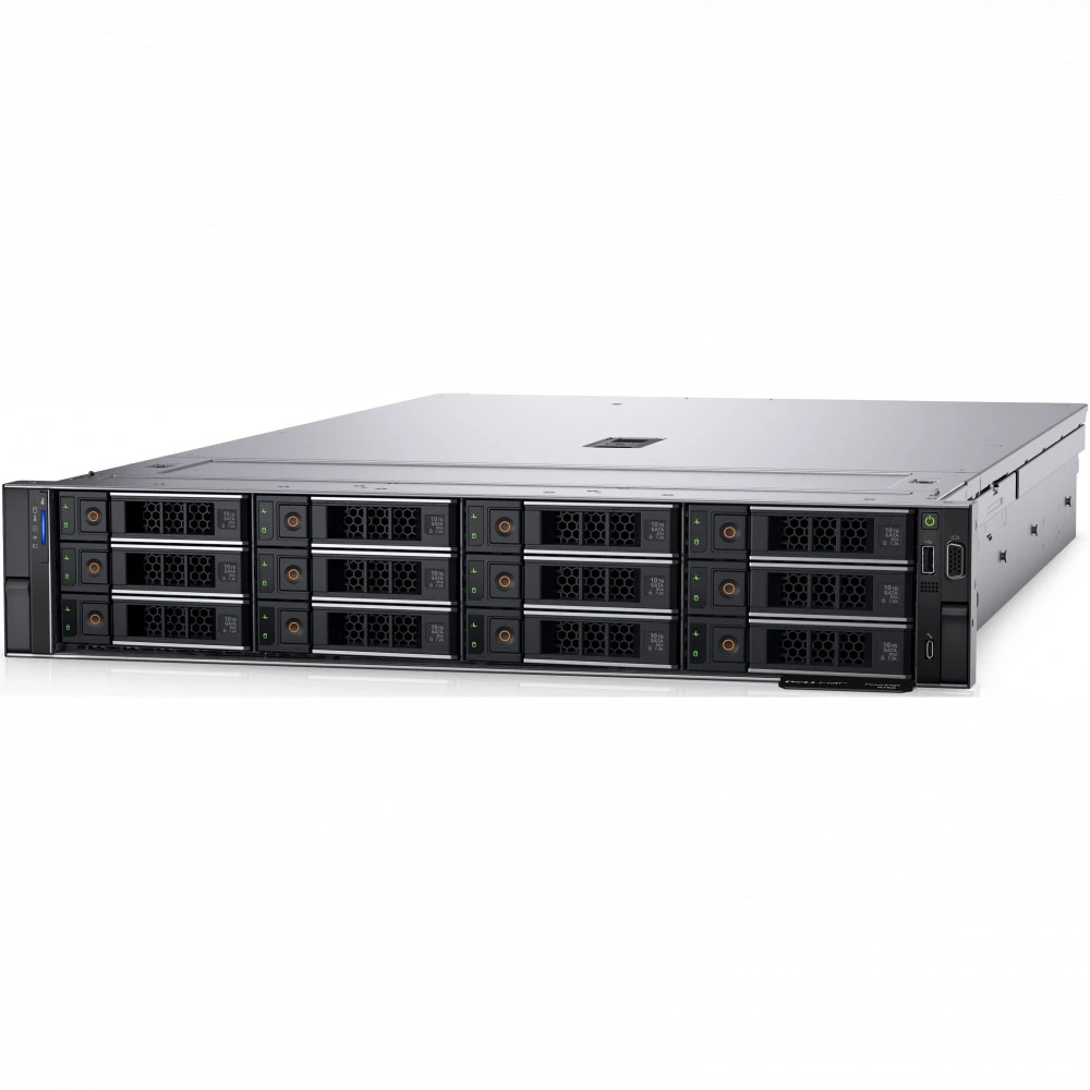 Сервер Dell PowerEdge R750 210-AYCG_2 2U Rack, Xeon Silver 4309Y, 2800 МГц, 8, 12, 2 x 32 ГБ, LFF 3.5"