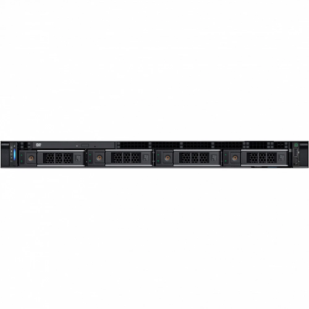 Сервер Dell PowerEdge R250 210-BBOP_2 1U Rack, Xeon E-2324G, 3100 МГц, 4, 8, 1 x 16 ГБ, LFF 3.5"