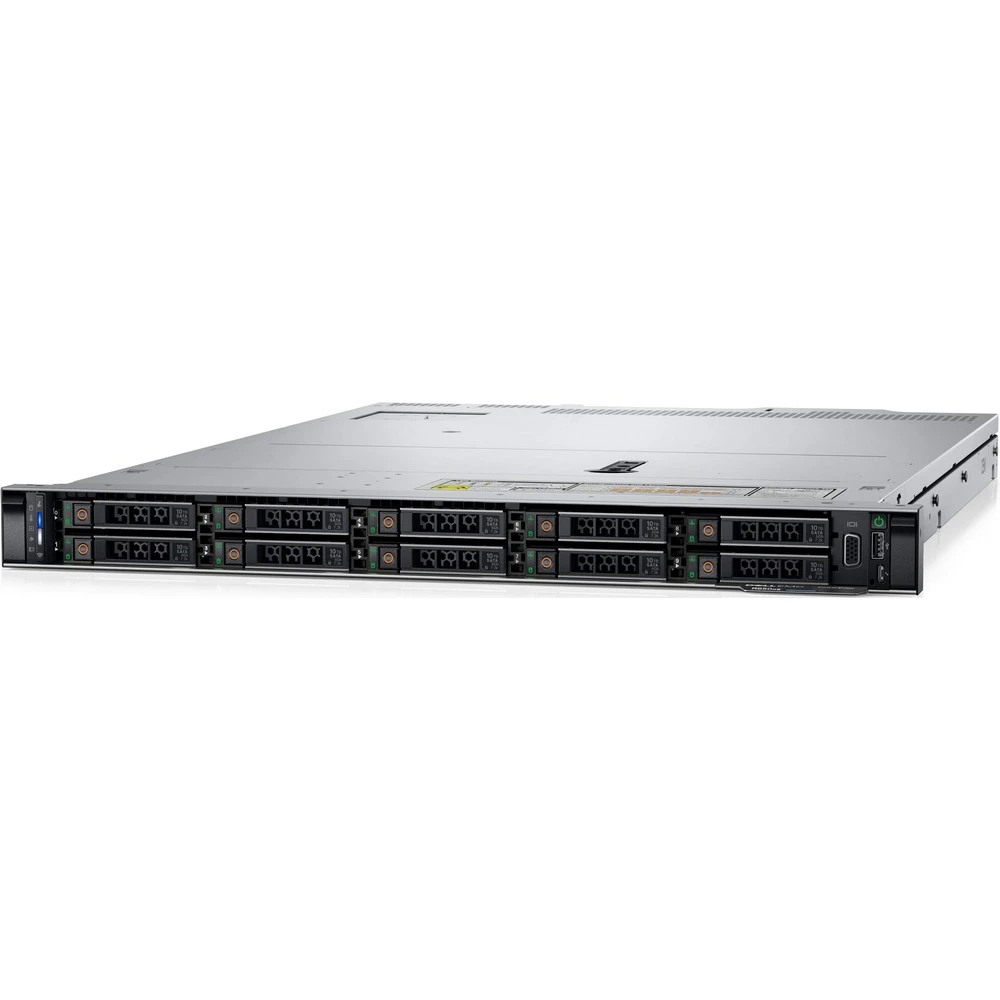 Сервер Dell PowerEdge R650xs 210-AZKL-26 1U Rack, Xeon Silver 4310T, 2300 МГц, 10, 15, 1 x 64 ГБ, SFF 2.5", 4x 2.4 ТБ