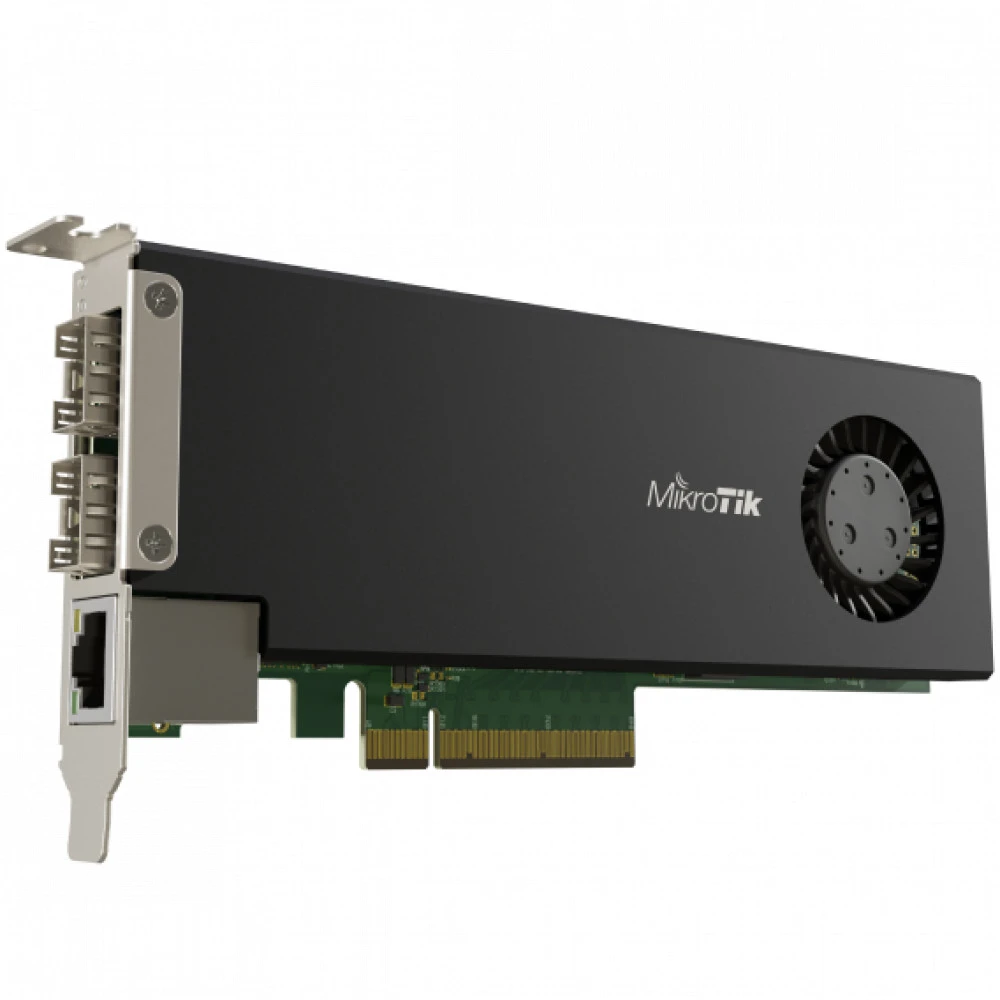 Сетевая карта Mikrotik CCR2004-1G-2XS-PCIe Ethernet (LAN / RJ45) / QSFP28