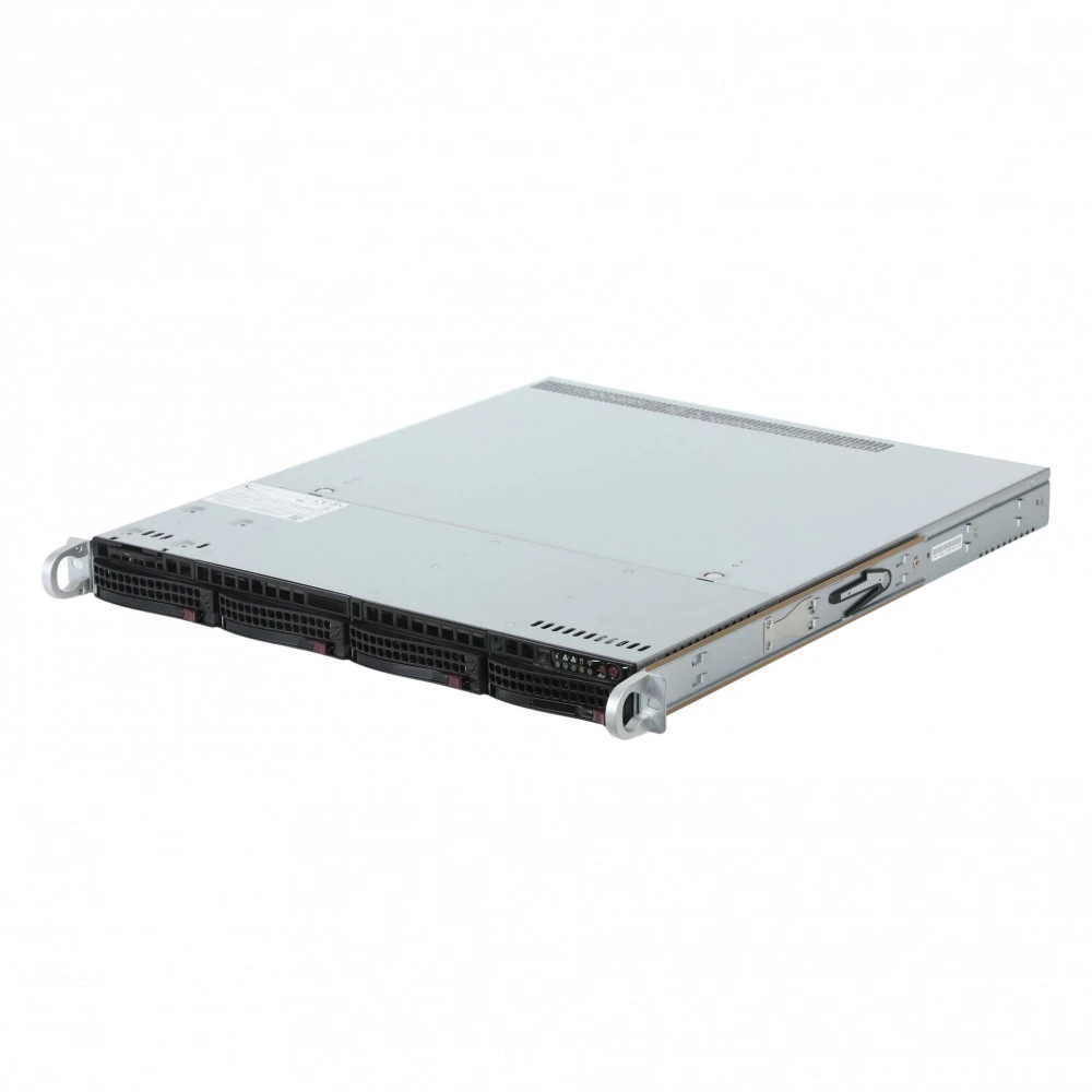 Сервер iRU Rock s1104p 2002374 1U Rack, Xeon Silver 4108, 1800 МГц, 8, 11, 4 x 32 ГБ, LFF 3.5", 1x 500 ГБ