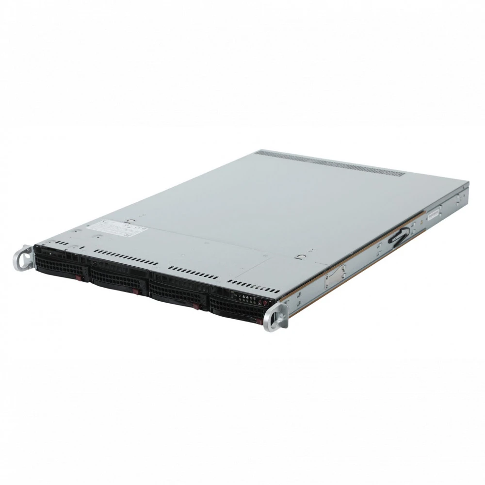 Сервер iRU Rock s1204p 2002388 1U Rack, Xeon Silver 4214, 2200 МГц, 12, 16.5, 4 x 32 ГБ, LFF 3.5", 1x 500 ГБ