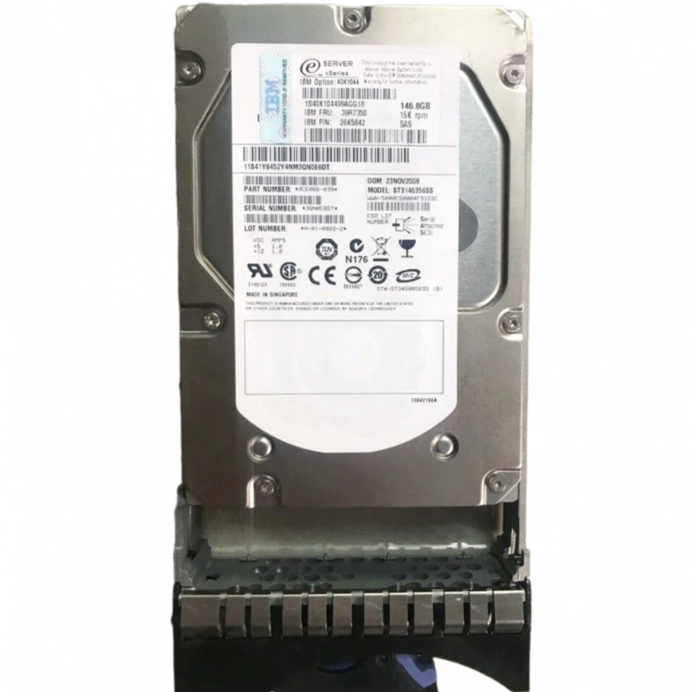 Серверный жесткий диск IBM 146 ГБ 40K1044 HDD, 3,5 LFF, 146 ГБ, SAS