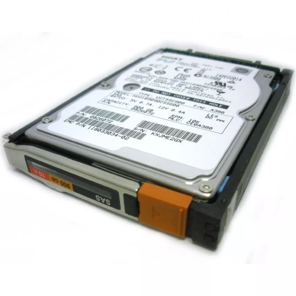 Опция для системы хранения данных СХД EMC 900GB 10K 2.5in 6G SAS HDD for VNX5200 VNX5400 VNX5600 VNX5800 VNX7600 VNX8000 V4-2S10-900 Диск для СХД