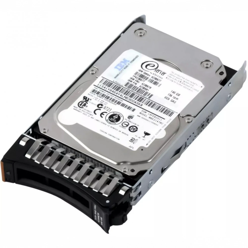 Серверный жесткий диск IBM 146GB 15K SAS 2.5 HDD 42D0678 HDD, 2,5 SFF, 146 ГБ, SAS