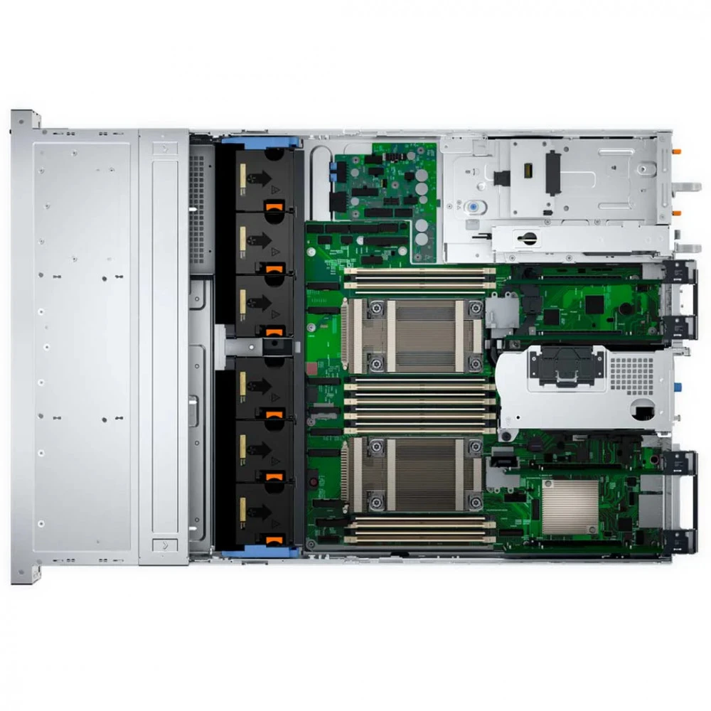 Сервер Dell R760xs 16SFF 210-BGLV_F1S16 Xeon Silver 4410Y, 2000 МГц, 12, 30, 1 x 32 ГБ, SFF 2.5", 1x 960 ГБ