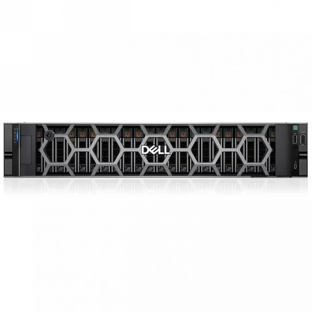 Сервер Dell R760xs 16SFF 210-BGLV_F1S16 Xeon Silver 4410Y, 2000 МГц, 12, 30, 1 x 32 ГБ, SFF 2.5", 1x 960 ГБ