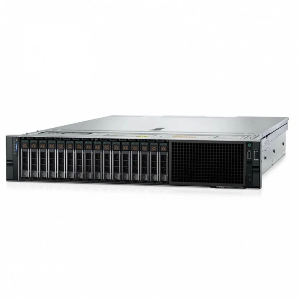 Сервер Dell R750XS EMEA_PER750XS5SPL_210-AZYQ Xeon Silver 4314, 2400 МГц, 16, 24, 1 x 32 ГБ, 1x 2.4 ТБ