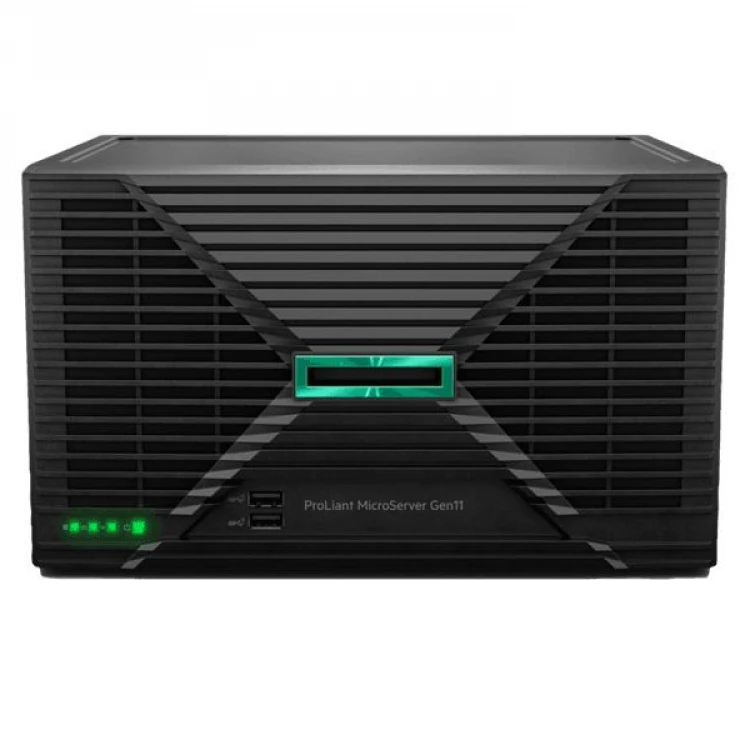 Сервер HPE MicroServer Gen11 P68820-421 Ultra Microtower, Xeon E-2414, 2600 МГц, 4, 12, 1 x 16 ГБ, LFF 3.5"
