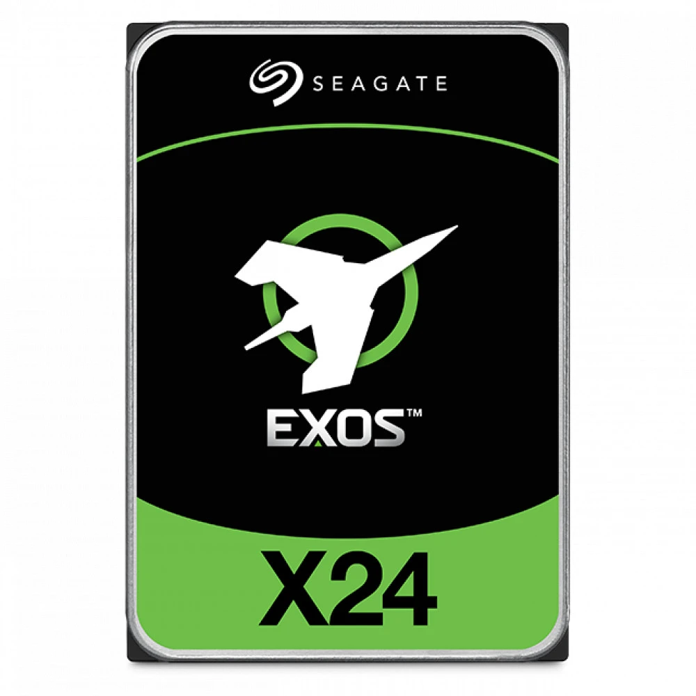 Серверный жесткий диск Seagate HDD Server Exos X24 512E/4KN ST24000NM007H HDD, 3,5 LFF, 24 ТБ, SAS