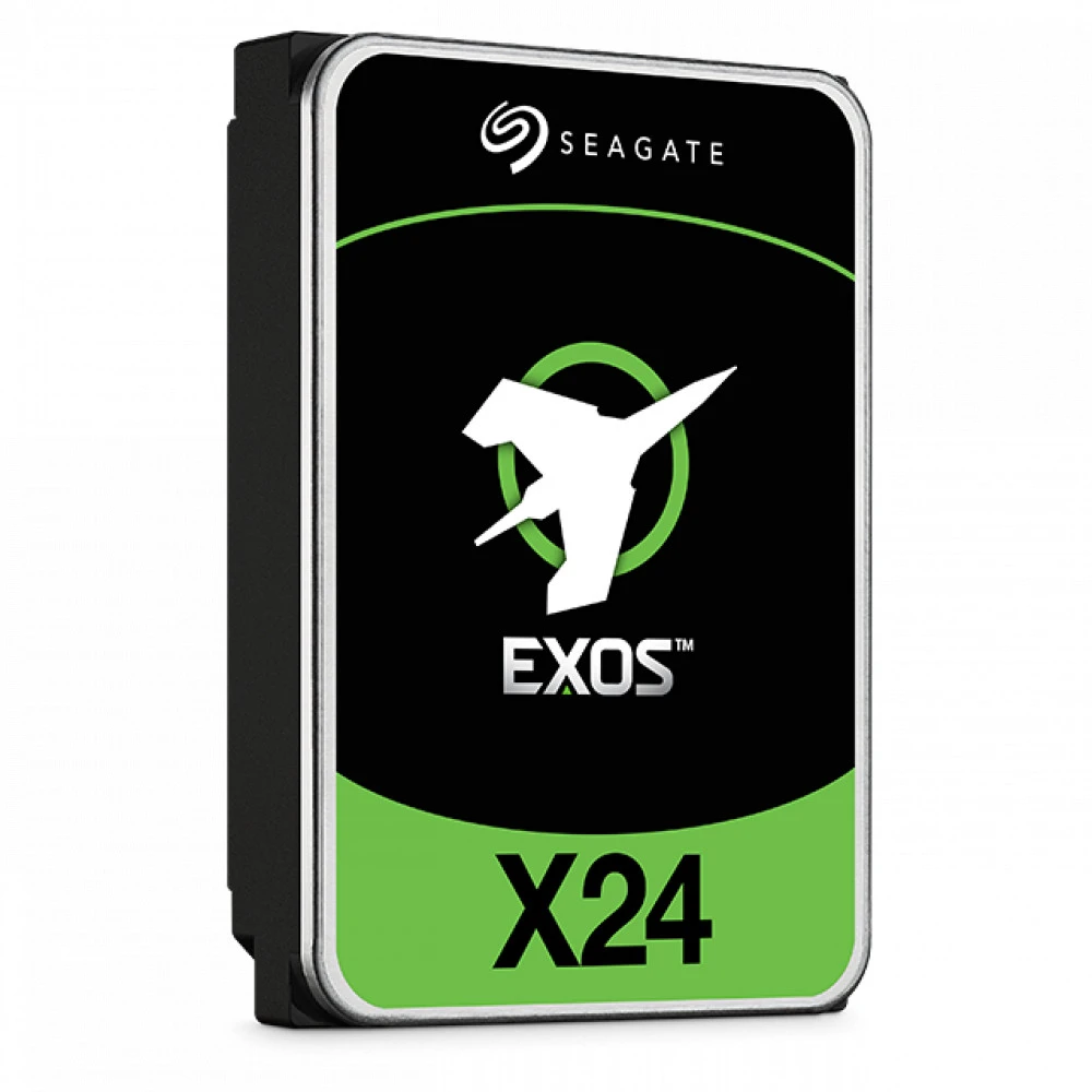 Серверный жесткий диск Seagate HDD Server Exos X24 512E/4KN ST24000NM007H HDD, 3,5 LFF, 24 ТБ, SAS
