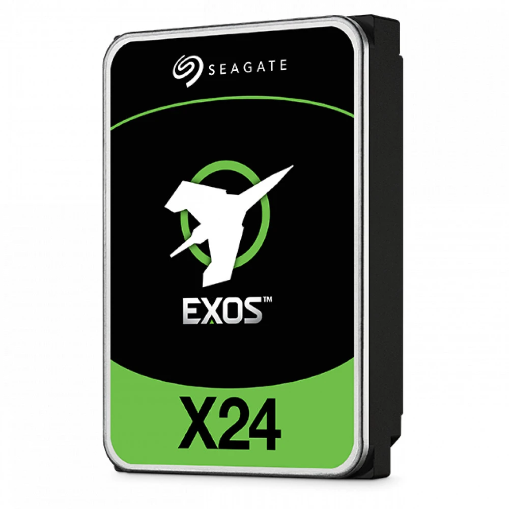 Серверный жесткий диск Seagate HDD Server Exos X24 512E/4KN ST24000NM007H HDD, 3,5 LFF, 24 ТБ, SAS
